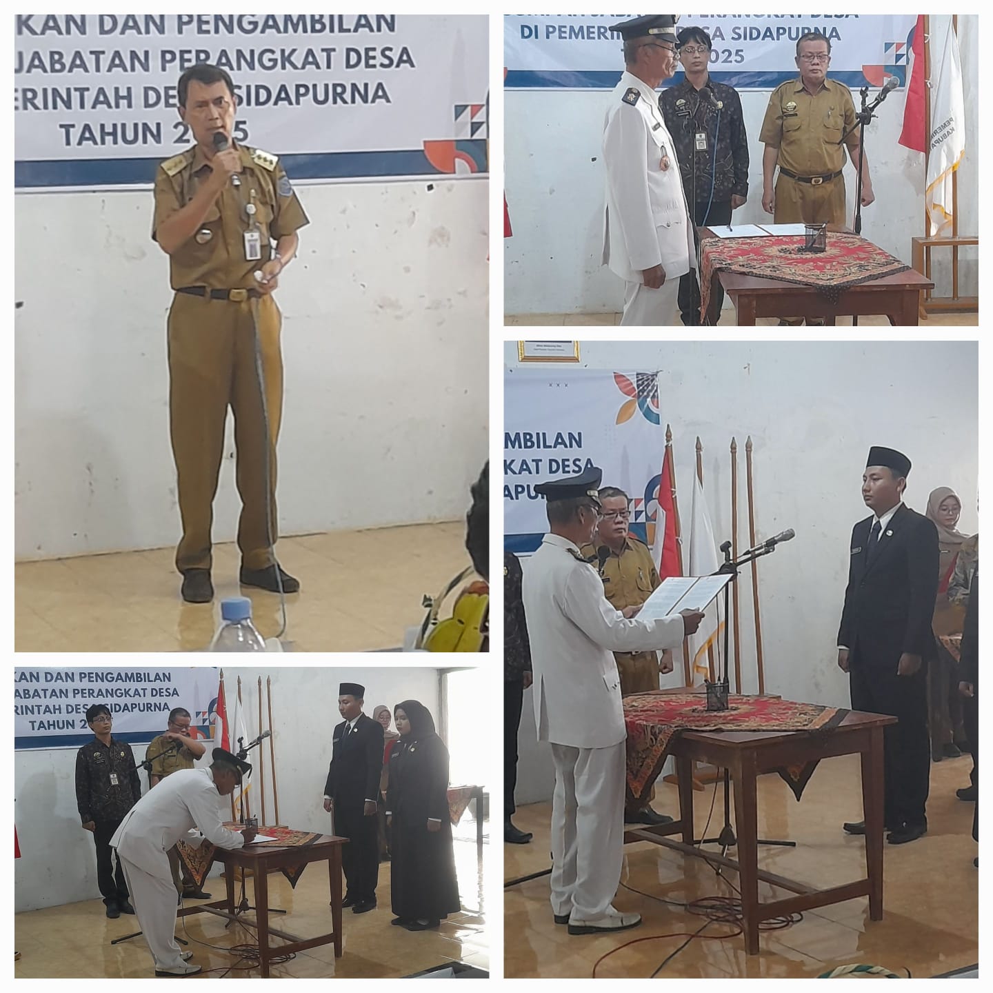 pelantikan-dan-pengambilan-sumpah-jabatan-perangkat-desa-di-desa-sidapurna