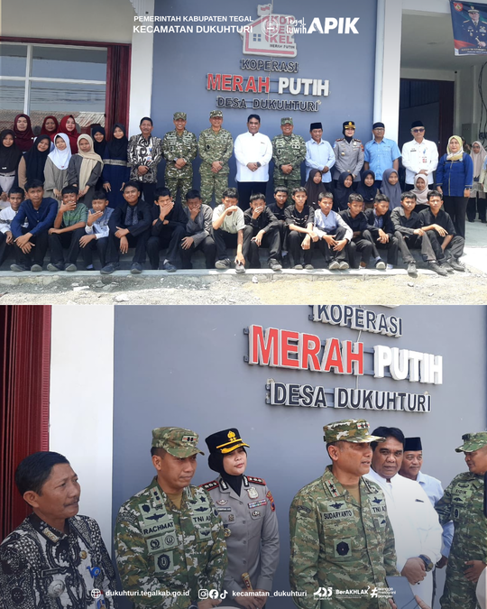 kunjungan-pangdam-iv-diponegoro-dan-kapolres-tegal-di-koperasi-desa-dukuhturi